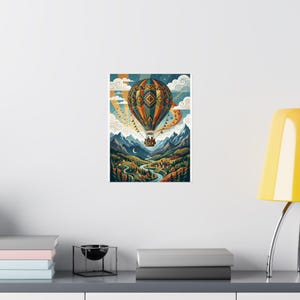 Hot Air Balloon Wanderlust - Poster image 8