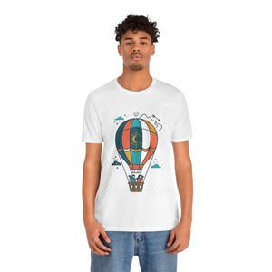 Hot Air Balloon Wanderlust - Tshirt immagine 6