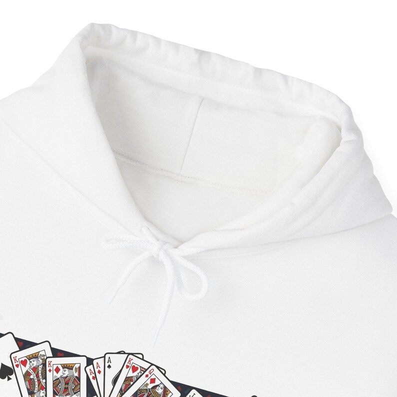 Poker Cards Casino Night - Hoodie imagem 3
