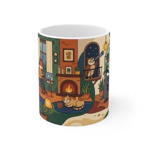 Socially Distanced Since Birth Mug, Funny Introvert Coffee Mug, Introverted Gift, Anti Social Coffee Cup, Work From Home imagen 1