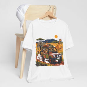 Safari Jeep African Adventure - Tshirt imagem 4