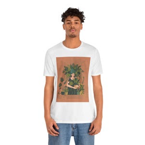 Plant Lady is the New Cat Lady T-Shirt, Funny Plant Mom Gift, Plant Lover Tee image 3