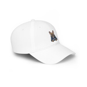 French Bulldog Wearing Hoodie - Cap image 3