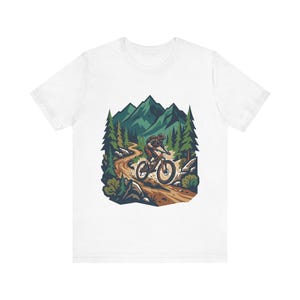 Mountain Bike Trail Adventure - Tshirt zdjęcie 1