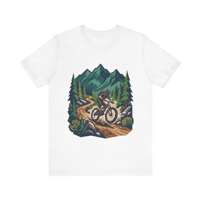 Mountain Bike Trail Adventure - Tshirt zdjęcie 1