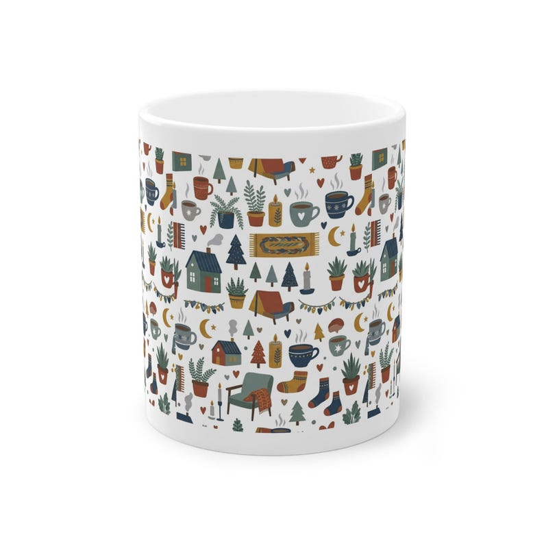 Scandinavian Hygge Cozy Home - Mug image 1