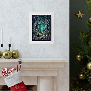 Enchanted Forest Fairy Lights - Poster 画像 7