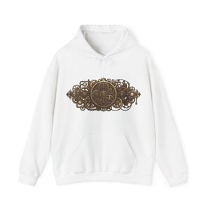 Steampunk Gears And Clockwork Brass - Hoodie imagen 1