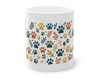 Dog Mom Paw Prints - Mug