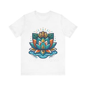 Zen Lotus Flower Mindfulness - Tshirt Bild 1