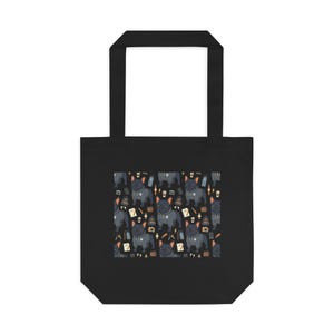 French Bulldog Wearing Hoodie - Tote Bag afbeelding 1