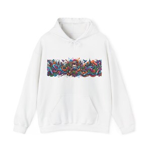 Graffiti Urban Street Art Mural - Hoodie image 1