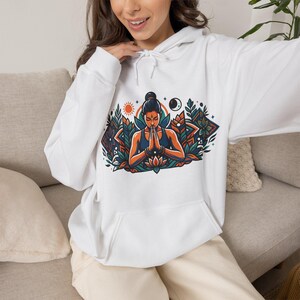 Yoga Pose Namaste - Hoodie imagen 5