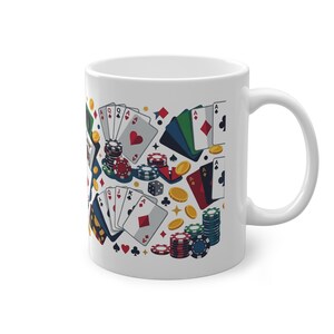 Poker Cards Casino Night - Mug Bild 3