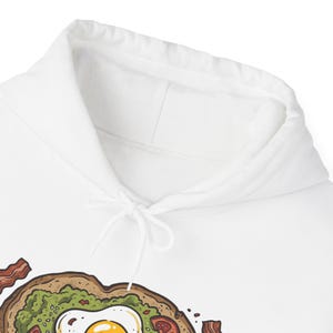 Funny Avocado Toast Breakfast - Hoodie immagine 3