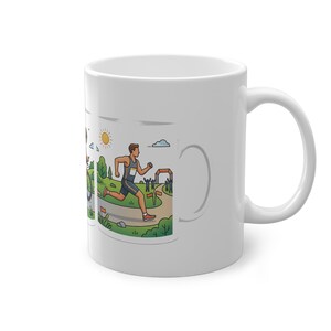Triathlon Swim Bike Run - Mug imagen 3