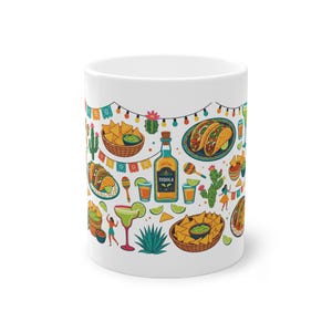 Tacos And Tequila Fiesta - Mug image 1