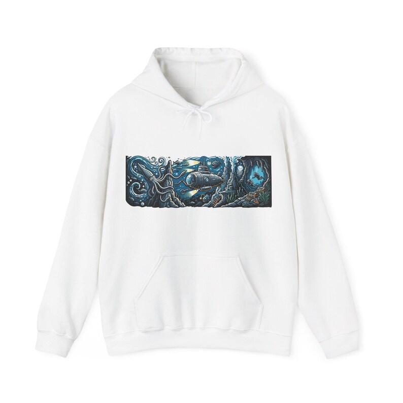 Deep Sea Submarine Adventure - Hoodie image 1
