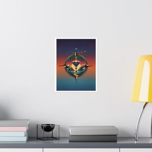 Adventure Awaits Poster | Travel Wall Art | Wanderlust Typography Print | Adventure Decor image 8