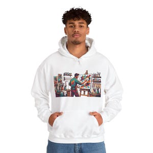 Paintbrush Artist Studio - Hoodie image 7