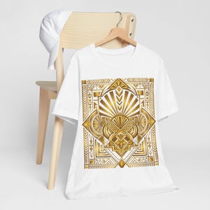 Art Deco Golden Geometry 1920S - Tshirt Bild 3