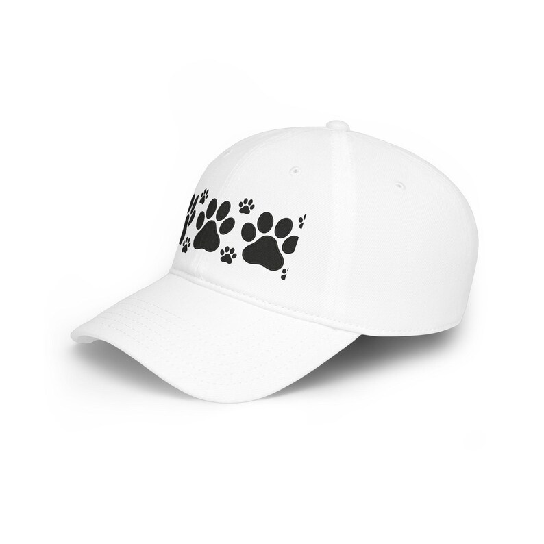 Dog Mom Paw Prints - Cap image 2