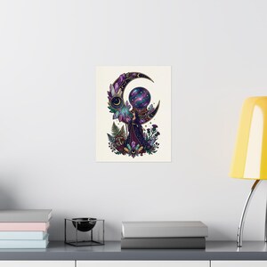 Crystal Moon Witchy Aesthetic - Poster afbeelding 8