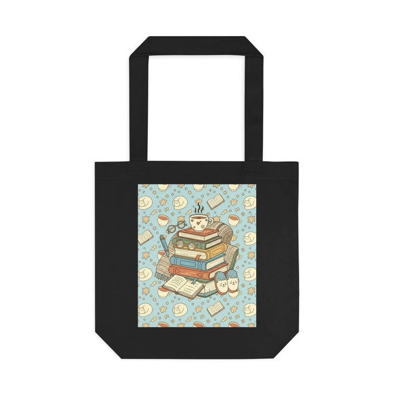 Tote Bag "My Weekend is All Booked" - Sac pour Livre, Cadeau Lecteur, Amoureux de la Lecture, Tissu Écologique imagen 1