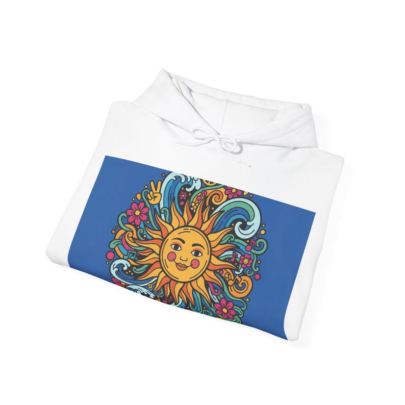 Good Vibes Only Hoodie - Streetwear Aesthetic Pullover, Trendy Graphic Sweatshirt, Positive Energy Apparel Gift imagem 2