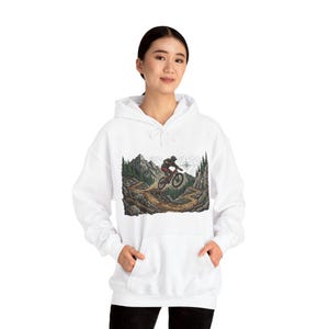 Mountain Bike Trail Adventure - Hoodie imagen 5