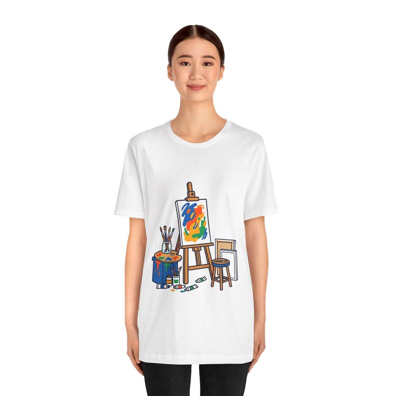 Paintbrush Artist Studio - Tshirt Bild 4