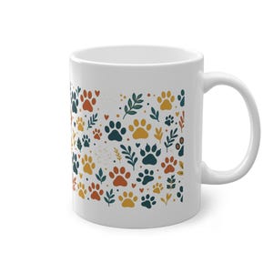 Dog Mom Paw Prints - Mug imagem 3