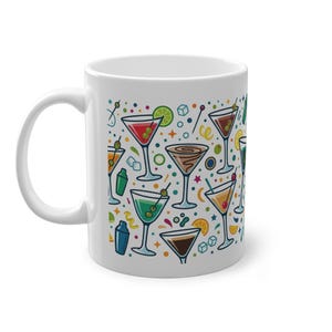 Martini Glass Cheers - Mug image 2