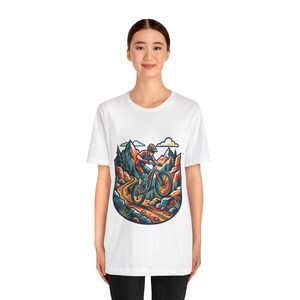 Mountain Bike Trail Adventure - Tshirt zdjęcie 4