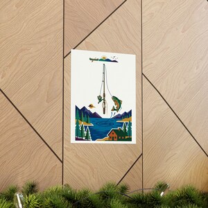 Fishing Rod Lake Life - Poster image 5