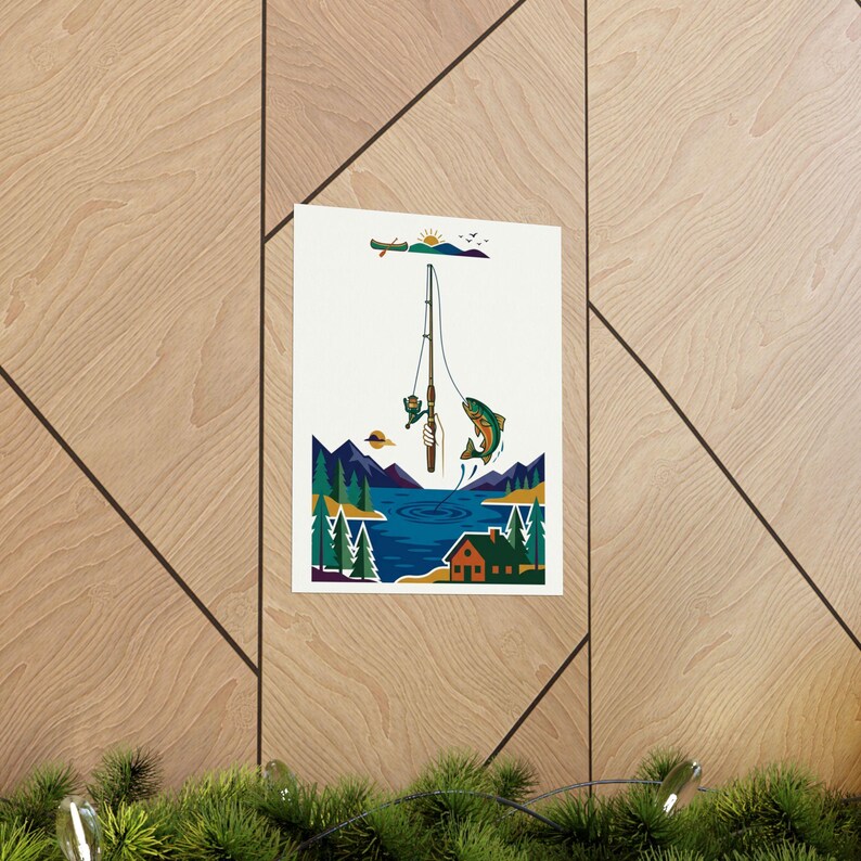 Fishing Rod Lake Life - Poster image 5