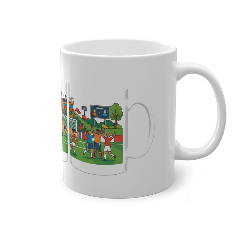 Soccer Ball Field Passion - Mug imagen 3