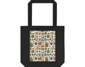 My Weekend is All Booked Tote Bag | Book Lover Gift, Reader Canvas Tote, Bookish Bag, Library Tote, Funny Reading Gift f