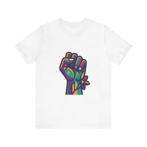 Feminist Girl Power Fist - Tshirt image 1