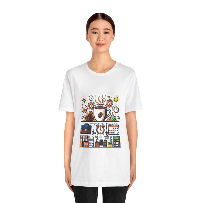 Coffee First Adulting Later - Tshirt image 5