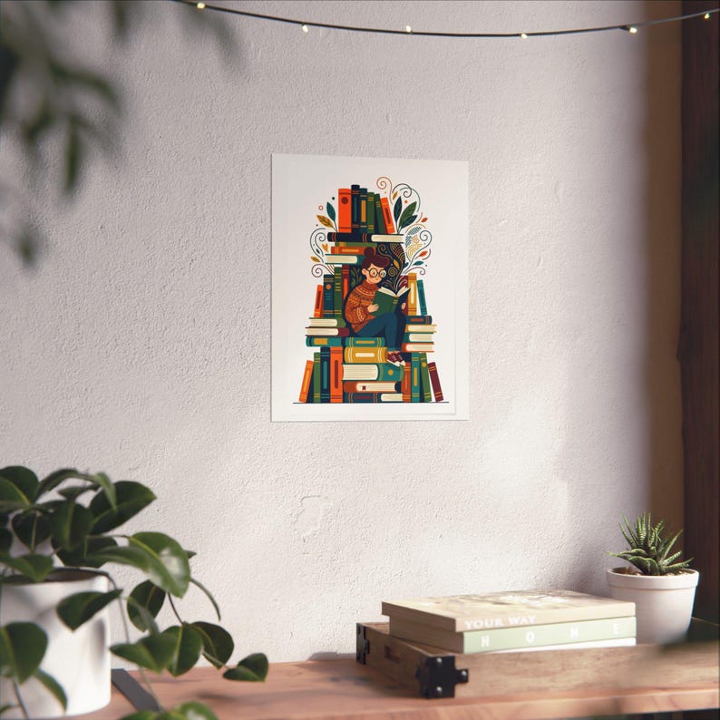 Bookstack Reading Nerd - Poster image 6