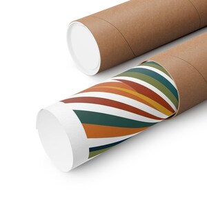 Mid-Century Modern Sunburst Pattern - Poster image 3