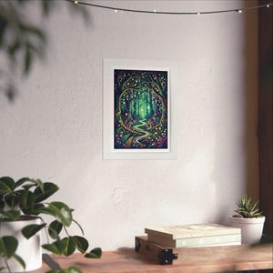 Enchanted Forest Fairy Lights - Poster 画像 6