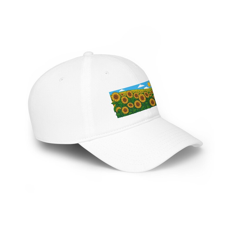 Sunflower Field Happiness - Cap image 3