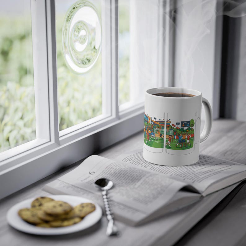 Soccer Ball Field Passion - Mug imagen 5