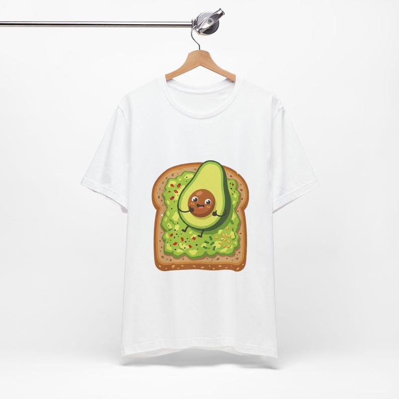 Funny Avocado Toast Breakfast - Tshirt afbeelding 2
