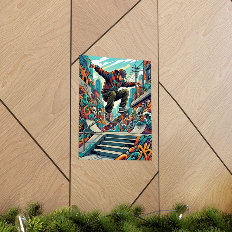 Skateboard Street Culture - Poster imagen 5