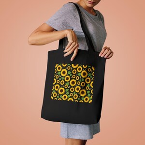 Sunflower Field Happiness - Tote Bag Bild 4