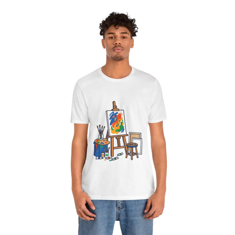 Paintbrush Artist Studio - Tshirt Bild 5