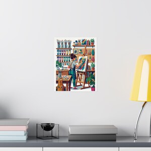 Paintbrush Artist Studio - Poster imagem 8